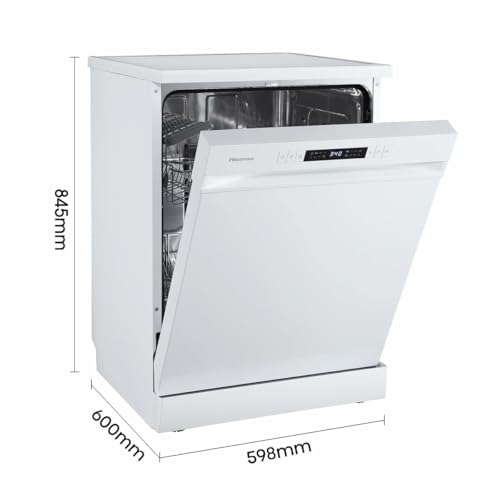 Lave vaisselle Hisense HS622E10W 60 cm - vue 4