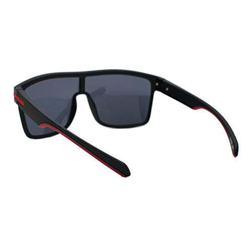 PASTL Mens Fashion Sunglasses Square Sporty Shield Style Matte Shades UV 4003