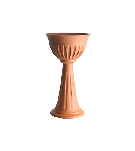 Prodotto ottimo Bama BAM169 Vaso Colonna Interno Esterno Giardino fioriera plastica Terracotta vasi 100PercentMADE in Italy