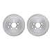 Dynamic Friction Company Rear Brake Rotors 6002-11017