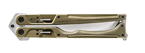 Gerber Gear Doubledown - Folding Machete For Camping & Hunting Gear - Green/Stone #TOP1