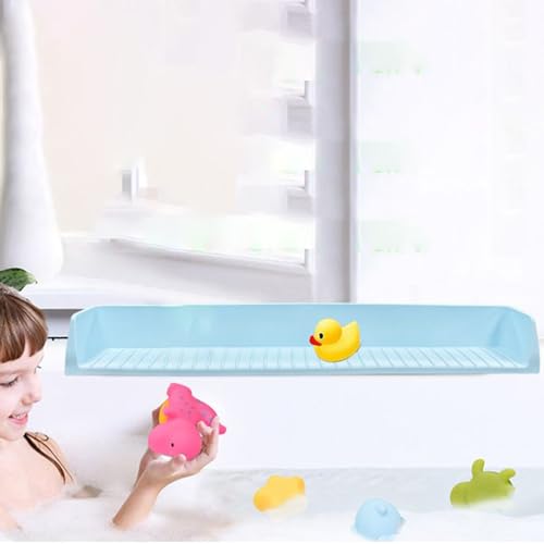 Barrière d'eau en silicone de 80cm pour baignoire et douche - 5