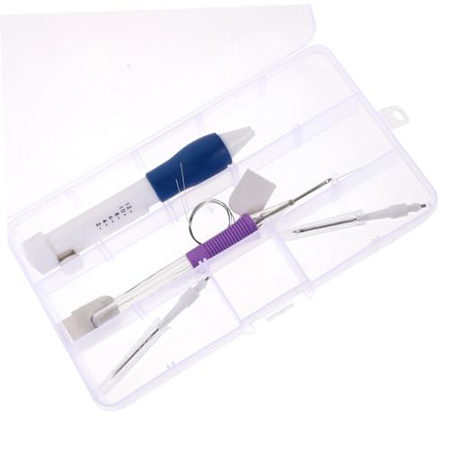Punch needle ergonomique Veemoon à aiguilles légères pour couture fluide
