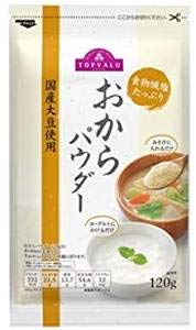 Amazon.co.jp: トップバリュ 国産大豆おからパウダー 120g×3袋 : 食品