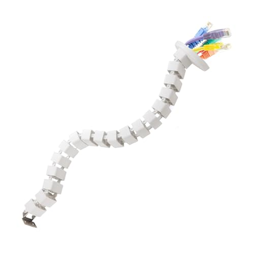 Organizzatore di cavi per cavi gestione dei cavi per ufficio Serpente di dei cavi versatile staccabile Strumento di dei cavi percorso artistico per cavo del proiettore