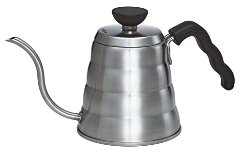 HARIO(ハリオ) V60 ドリップケトル・ヴォ―ノ 実用容量500mL 直火OK IH非対応 ヘアラインシルバー プレゼント ギフト 贈り物 VKBR-70-HSV
