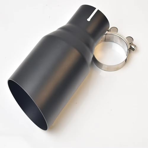 Punta de escape para coche de acero inoxidable con corte de barra protector 4