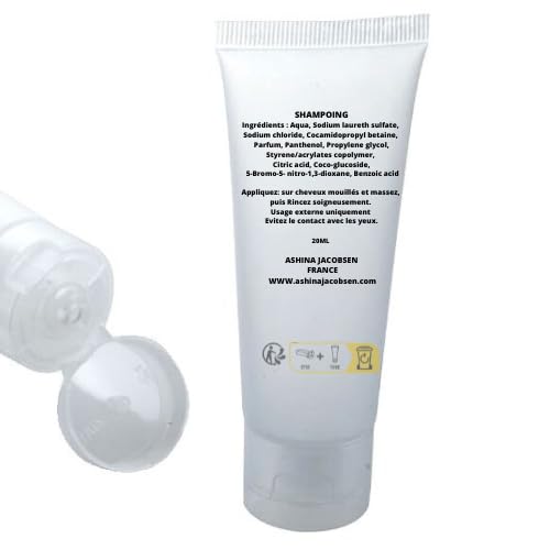 50 Gels douche + 50 Shampoings +50 kits dentaire - (TOTAL 150 ARTICLES) le set ASHINA JACOBSEN pour hotel