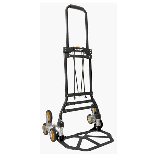 Diable monte marches - Structure acier - Plateau aluminium - Capacité 75kg