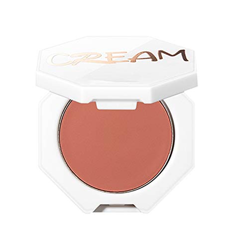 Natural Color Blush Cream,Cheeks Blush- Long Lasting Waterproof- Paraben & Cruelty Free - Compact Blusher, Peach Pink,Rose
