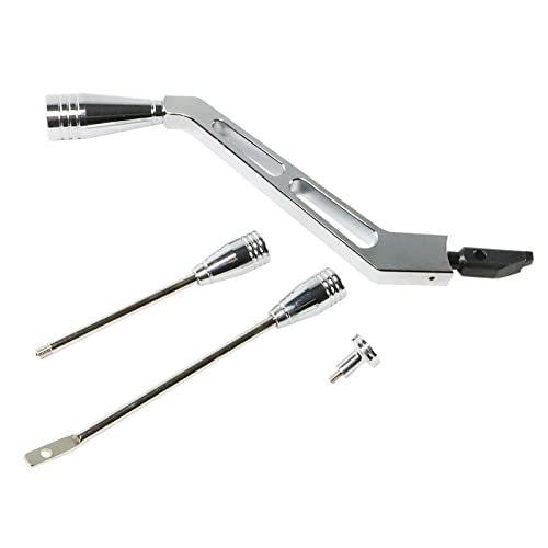 Nbauto Aluminum Column Shifter Lever,Turn Signal, Lever Hazard Boots & Tilt Kit Compatible With 1967-1994 G-M Columns C-Hevy Oldsmobile Pontiac Cadillac #TOP3