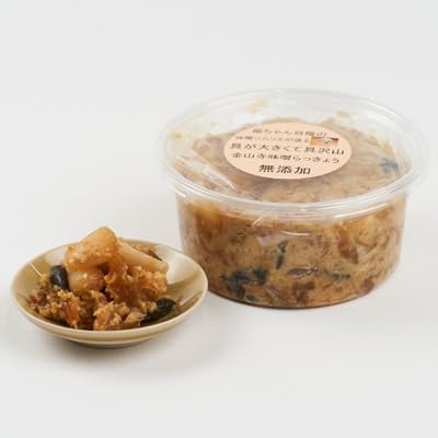 味噌ソムリエが造る姫工房の具だくさん金山寺味噌らっきょう