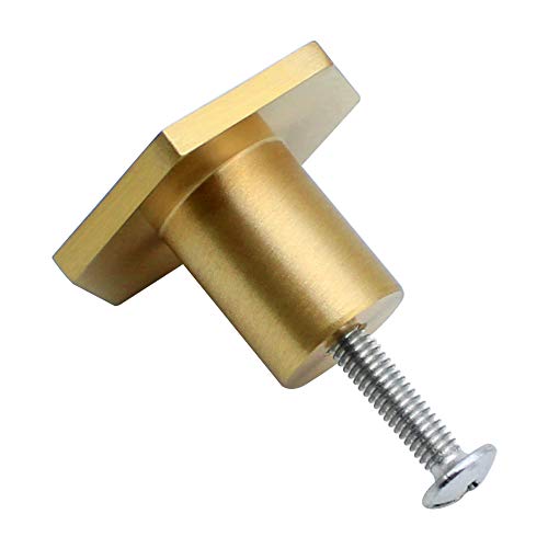 DXLing 4 Pezzi Pomelli per Cassetti Ottone