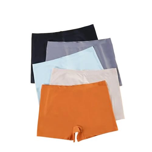 SunFlux® Women's Seamless Boyshorts Panty with No Panty Lines No Show Design Breathable Stretchable Underwear for Everyday Comfort-image-21