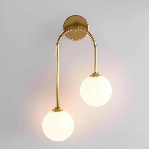Image of Wall Lamp Chandelier Pendant Light, Home Decor for Bedroom, Living Room, Hallway, Cafe, Hotel, Restaurant (U Wall LAMP with LED Bulb Pack of 1)
