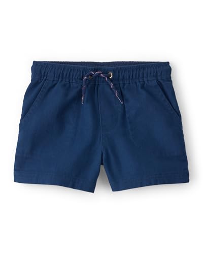 Carter's Boy Twill Short, Navy, 4T