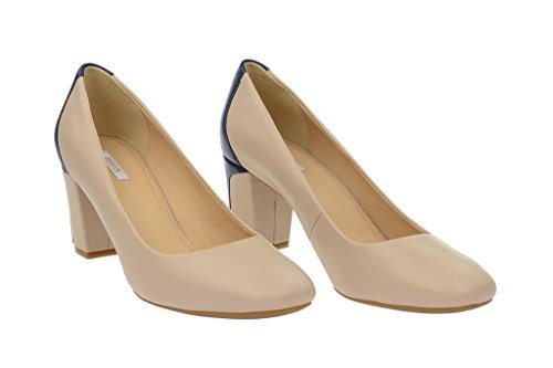 Geox Symph.Mid Pumps D32W2A - Pompa, in vera