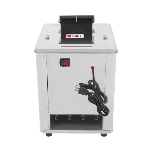 Cortadora eléctrica de carne 1500W acero inox miniatura 5
