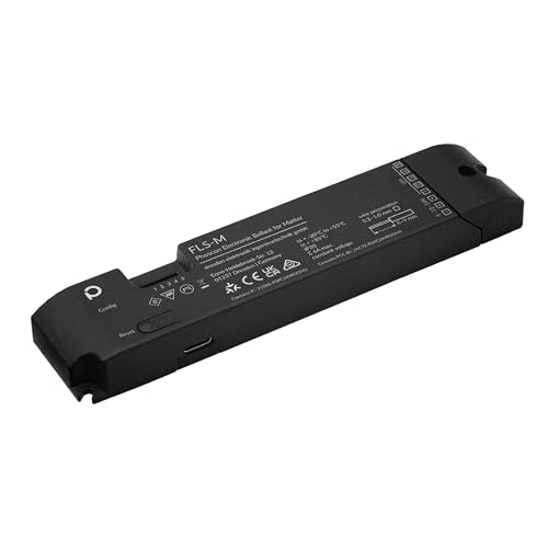 Phoscon FLS-M - der universelle Matter Zigbee LED Controller für LED-Streifen bis zu 5 Kanäle und einzeladressierbare LEDs, RGBW, RGB+CCT, Einfarbig, WS2812B und weitere