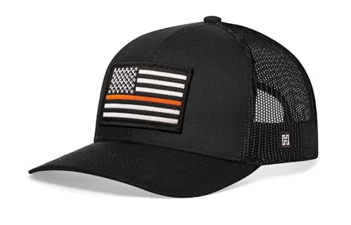 Image of HAKA American Flag Hat | USA Mesh Trucker Snapback Comfort Baseball Cap