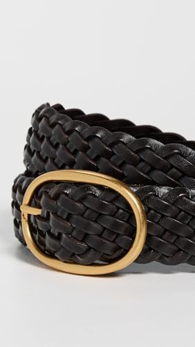 Madewell Women's Woven Oval Buckle Belt4