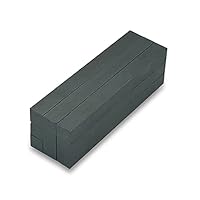 Robuste starke Keramik Barmagnete – Bulk-Magnet der Güteklasse Y35, rechteckig, Ferrit Barmagnet, 100x10x10mm, Blockmagnet (9 Stück)