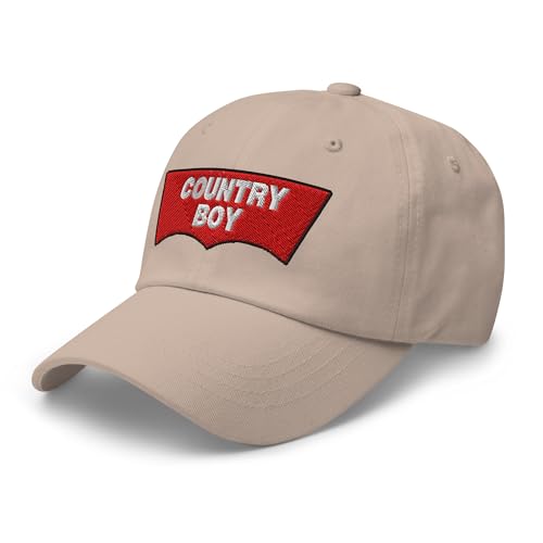 NX Country Boy Cap Embroidered Curved Bill Relaxed Fit Low Crown Adjustable Hat