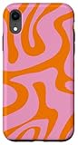 Retro Liquid Swirl Abstract Aesthetic Pattern