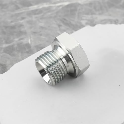 Image of 4Pcs 1 /2 inch BSP Male Plug Ends Hydraulic Blanking Fittings for Hydraulic Ports