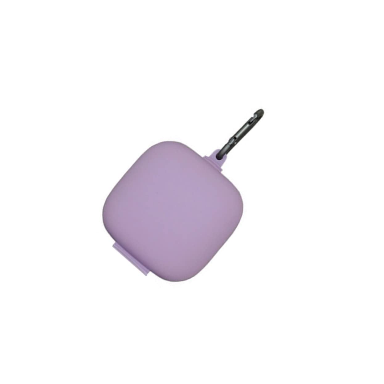 jojofuny 3pezzi Custodia Protettiva Per Cuffie Wireless Con Design Metallo Silicone Antigraffio e Stile Compatibile Con Pro