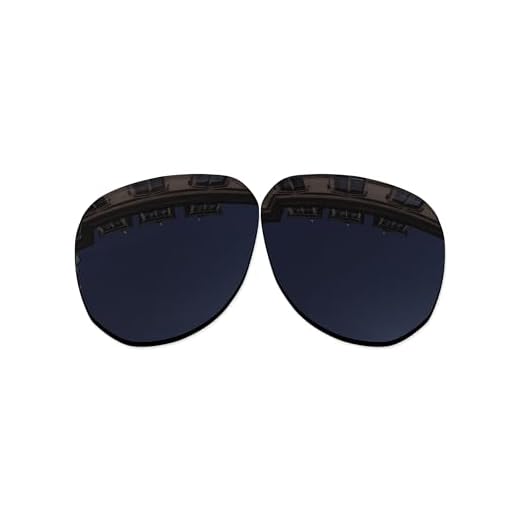 Vonxyz Lentes de reposição para óculos de sol Oakley Contrail OO4147/Contrail Ti OO6050 - preto oculto polarizado