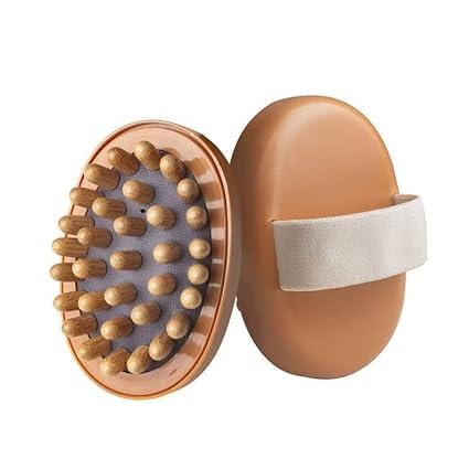 Full Body Massage Brush for Lymphatic Drainage, Wooden Therapy Massager for Skin Health, Belly Fat Massage & Muscle Relaxation, Gift for Women-image-38