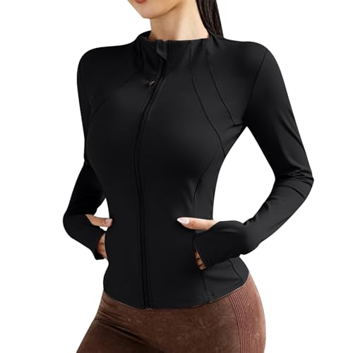2026 UV Shirt Damen Langarm UPF 50+ Atmungsaktive Rashguard Schnelltrocknendes Sportshirt Funktionsshirt für Laufen, Wandern & Fitness- UV Schutz Kleidung- Sportshirt Outdoorjacke Trainingsj