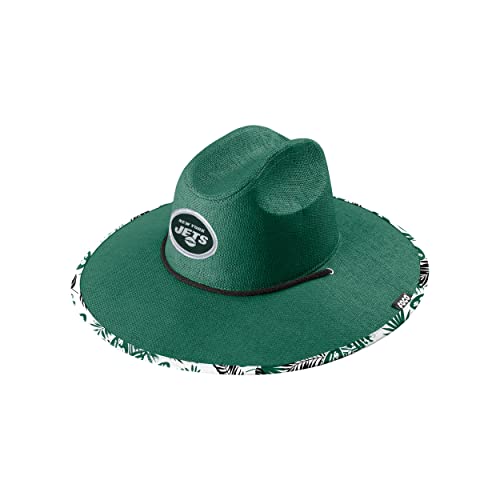 Image of New York Jets NFL Team Color Straw Hat