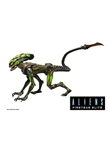 NECA Official Aliens Fireteam Elite- 7" Scale Action Figurine - Burster Alien, Adult Collectible Item, Halloween