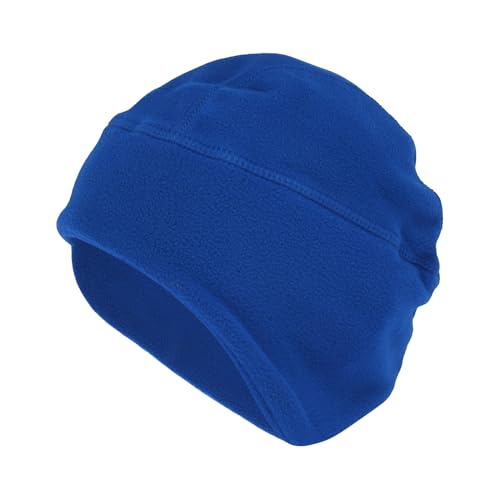 VekAuto Gorro De Ciclismo Mantiene El Calor Forro De Casco Polar Fleece Azul 27x22cm 1 Pc