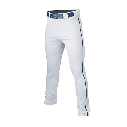 Easton | RIVAL+ Piped Baseball Pant | White/Navy | Youth | Medium