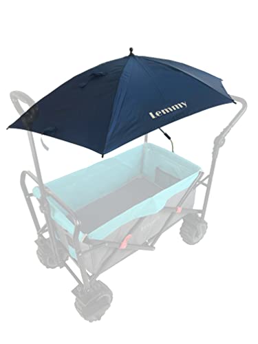 Bollerwagen Schirm (Blau)