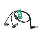 HangTon Audio Y Cable for Zaxcom QRX200 Lectrosonics SRc5P Receiver to Camera Mixer Recorder, Low-Profile TA5F to TA3F 20