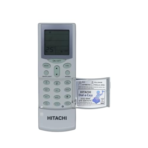 Image of Electronic Spices AC Remote | Compatible with Hitachi AC (Model AC-68S) with AAA Batteries