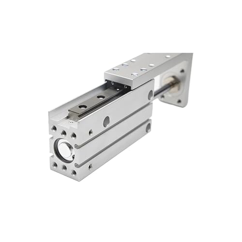 Vérin pneumatique MXH10 contre les vibrations mécaniques avec rail linéaire - 3