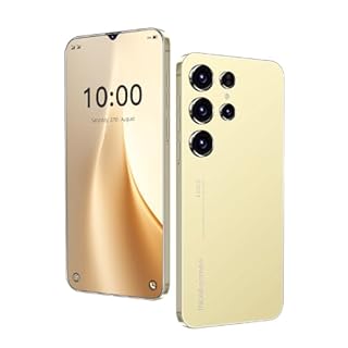 DEMANN GMBH Entsperren Sie Ihr Telefon, 6,3-Zoll-Bildschirm, 2GB RAM + 16GB ROM/TF 128GB, 2MP + 8MP Dual-Kamera, Unterstützung für 4G LTE FDD TDD, Dual-SIM, geeignet für Anfänger. (Light Gold, 6.3)