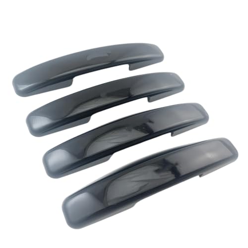 Garniture de couvercle poignée de porte ABS noir pour Duster 2014-2018 x4