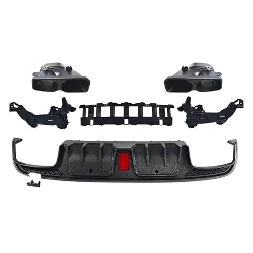 Becquet de toit carbone pour Benz W205 AMG style dynamique