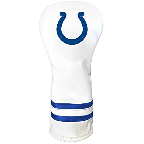 Team Golf NFL Colts White Vintage Fairway Head Cover