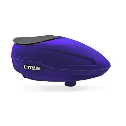 Bunkerkings CTRL Electronic Paintball Loader/Hopper - Purple
