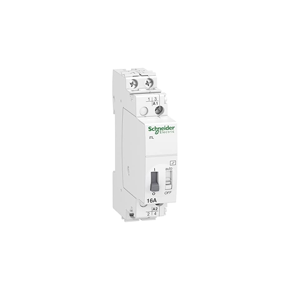 schneider electric acti9, itl télérupteur 16a 2no 230...240vca 110vcc 50 60hz a9c30812