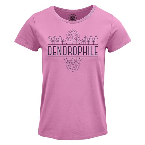 T-shirt femme col rond forêt haut de gamme style de vie nature