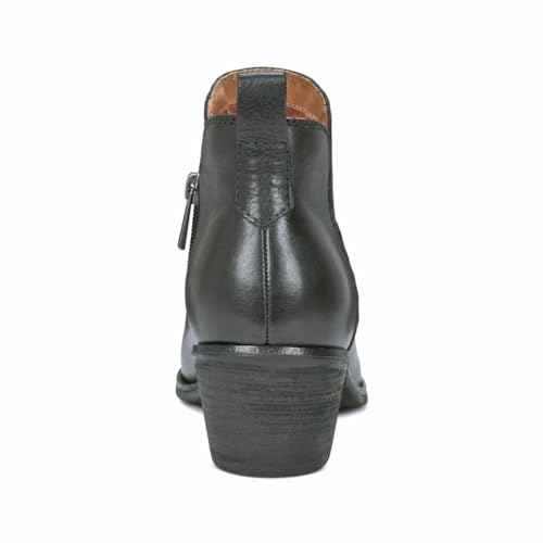 Earth Footwear, Marisole Block Heel Slip-on Casual Booties, Black 001, 8 M3