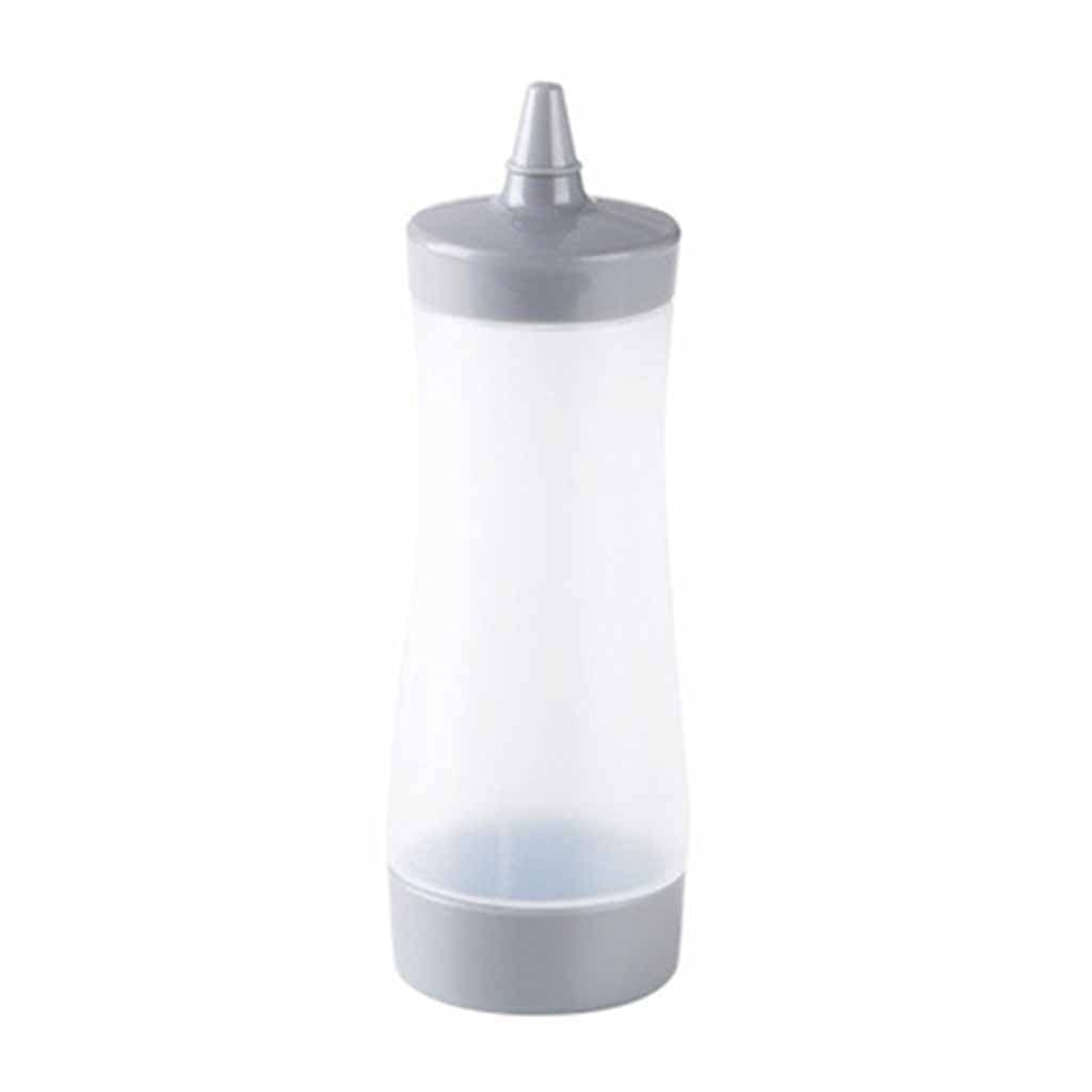 IANSHFKN Squeeze Bottle Kitchen Accessories Gravy Boat Plastic Sauce Vinegar Oil Ketchup Cruet Condiment Dispenser